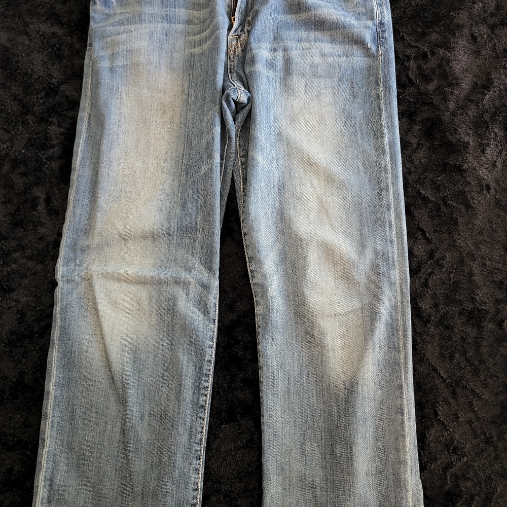 34/34 363 Vintage Straight Lucky Brand Jeans, only Worn once - Picture 3 of 5